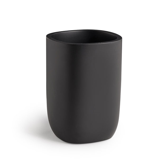 GEDY YL981400000 YLENIA Portacepillos negro mate