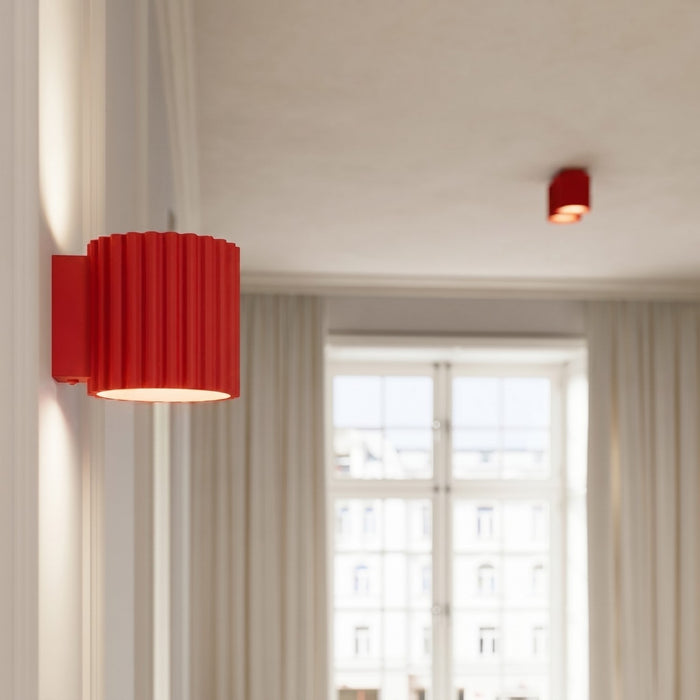 SOLLUX SL.2422 Plafón AURA 2 rojo Gx53