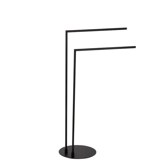 ANDREA HOUSE BA73150 Black Industrial Standing Towel Rack