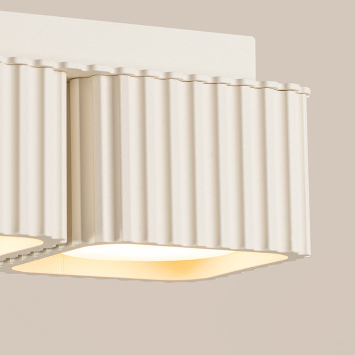 SOLLUX SL.3026 Lámpara De Techo Riff 2 Beige Gx53