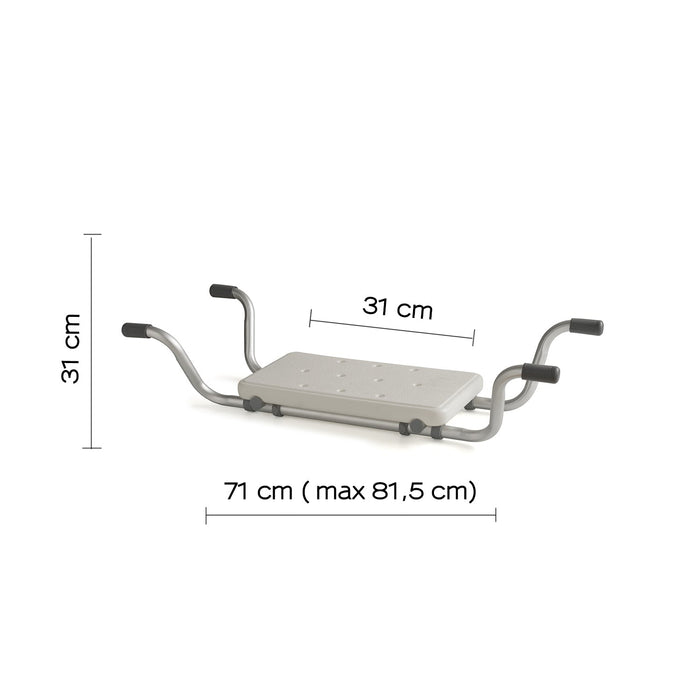 GEDY 10830200000 FRIEND Asiento Bañera Regulable