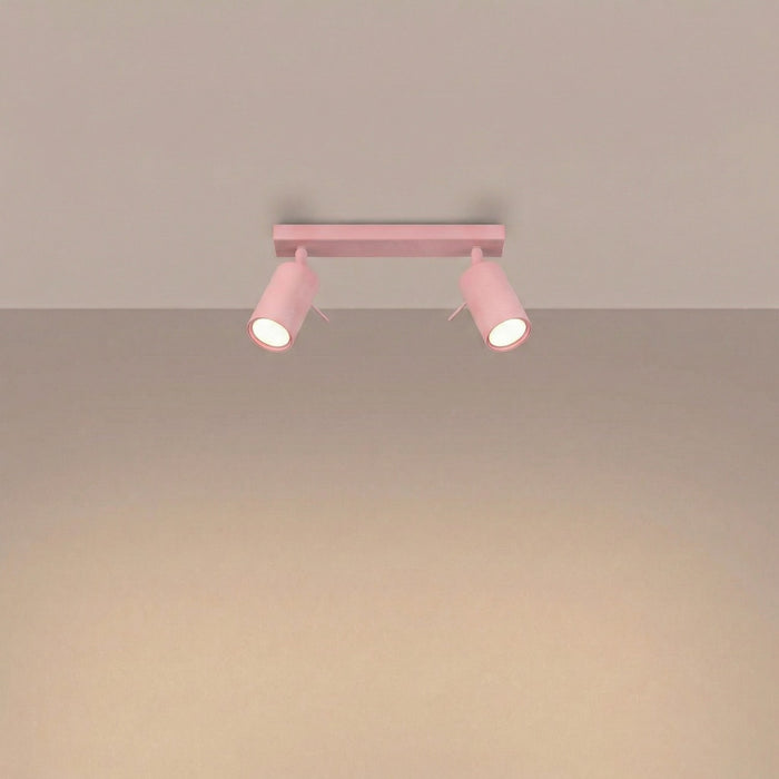 SOLLUX SL.2172 Plafón RING 2 rosa