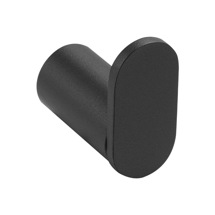 MEDICLINICS AI1318B AURA Percha de Baño Negro Mate