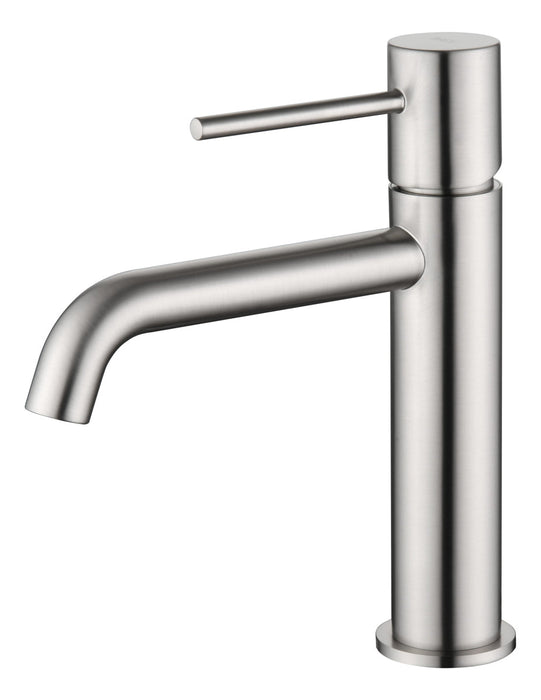 IMEX BDM039-1NQ MONZA Grifo Monomando de Lavabo Color Níquel Cepillado