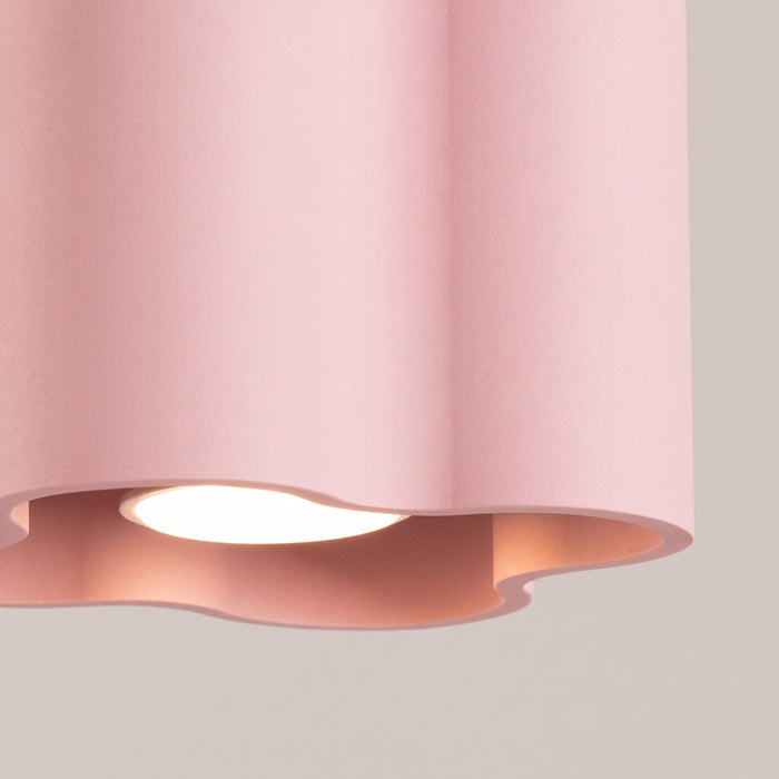 SOLLUX SL.3393 Lámpara De Techo Ovio 1 Rosa Gu10