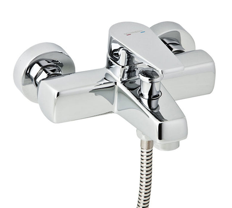GENEBRE 64100 16 45 66 KLIP Single-lever Bathtub Tap with Shower Equipment