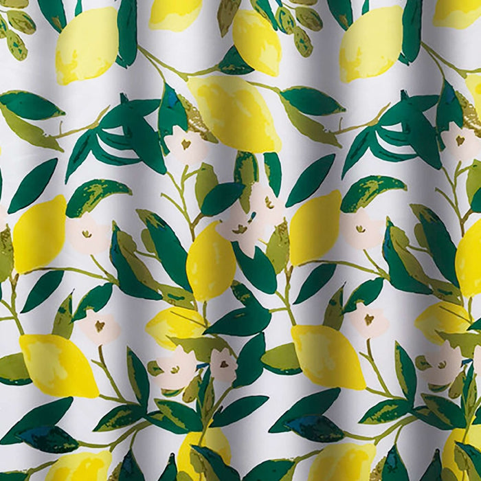 GEDY TTE13601800 Cortina 180X200 cm White-Yellow