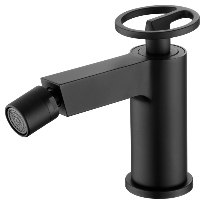 IMEX BDC033-2NG OLIMPO Matte Black Single-Handle Bidet Faucet