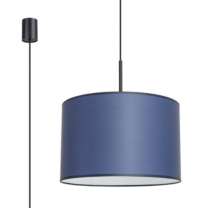 SOLLUX SL.1851 Lámpara colgante NEVIA azul marino azul marino/negro