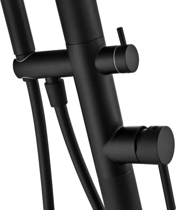 POOLIMEX GPF008/ANG FLORIDA Grifería De Piscina Acero S.316 Negro Mate