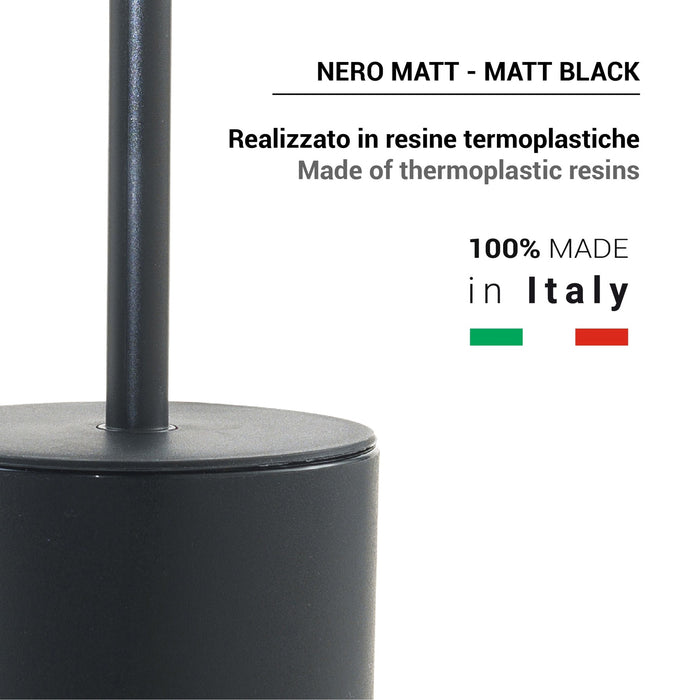 GEDY SH331400300 SHARON Escobillero Negro Mate