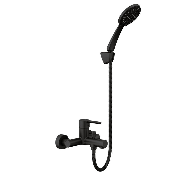 GENEBRE 65100 19 41 66 OSLO Single-lever Bathtub Tap with Shower Equipment Black