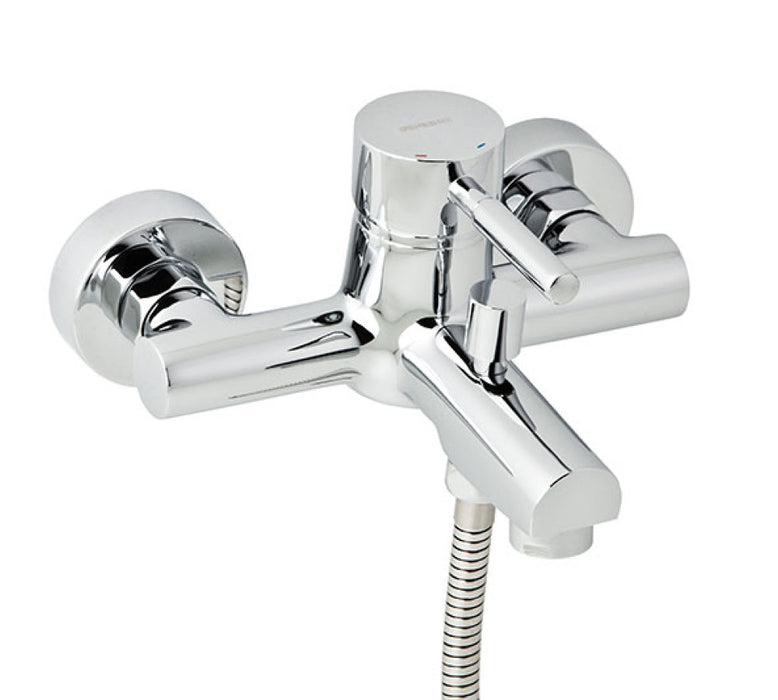 GENEBRE 65100 18 45 66 TAU Single-lever Bathtub Tap with Shower Equipment