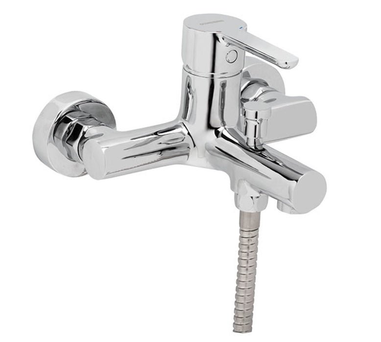 GENEBRE 65100 19 45 66 OSLO Single-lever Bathtub Tap with Shower Equipment