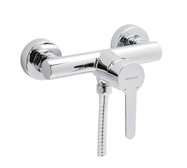 GENEBRE 65110 19 45 66 OSLO Single-lever Shower Tap with Shower Equipment