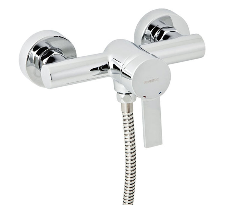 GENEBRE 65110 29 45 66 TAU2 Single-lever Shower Tap with Shower Equipment