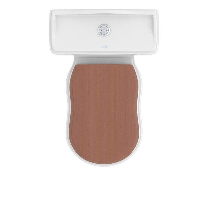 FOSSIL NATURA 00070 ATHENS Mahogany Wood Toilet Seat