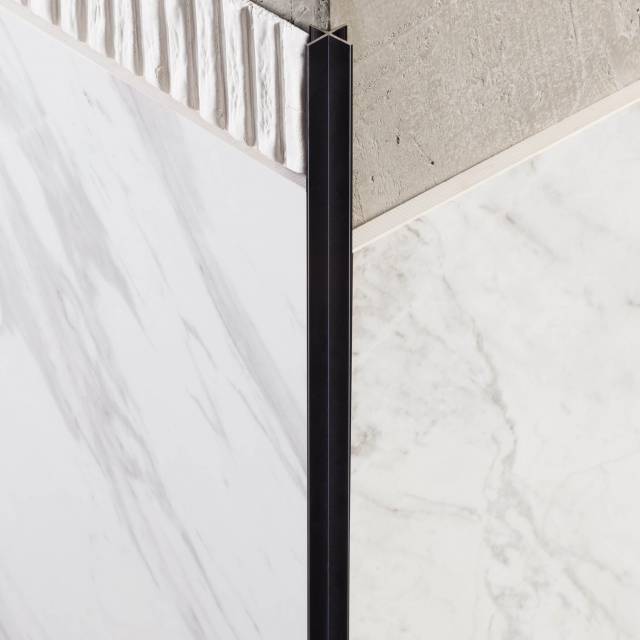 EMAC NOVOPILASTRA Black Matte Aluminum Profile