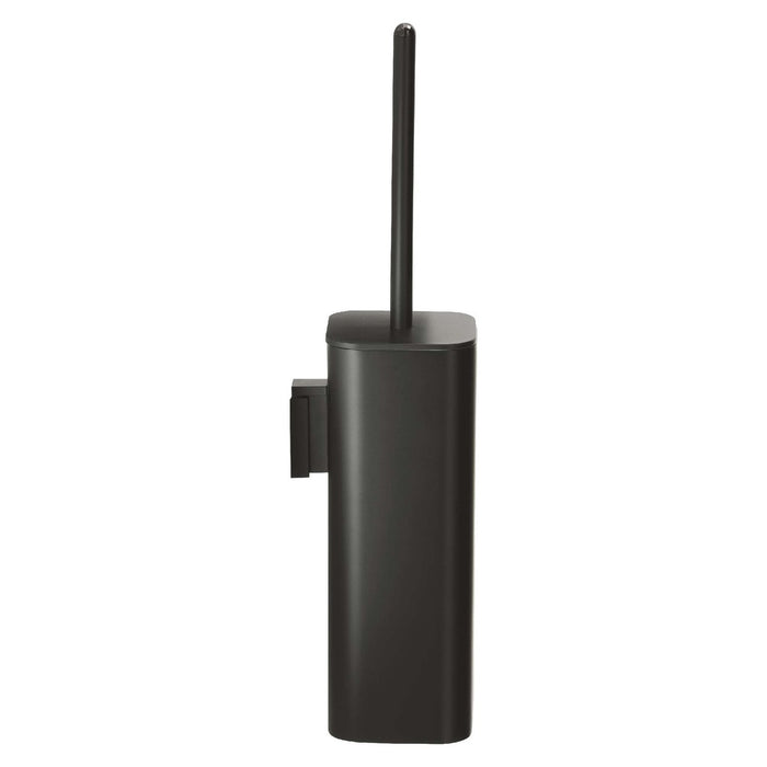GEDY 32331400003 Matte Black Wall Brush Holder