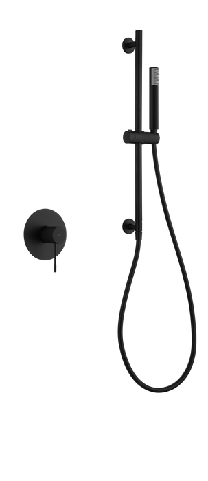 IMEX SMD038/NG LINE/TOP Conjunto Ducha Monomando Negro