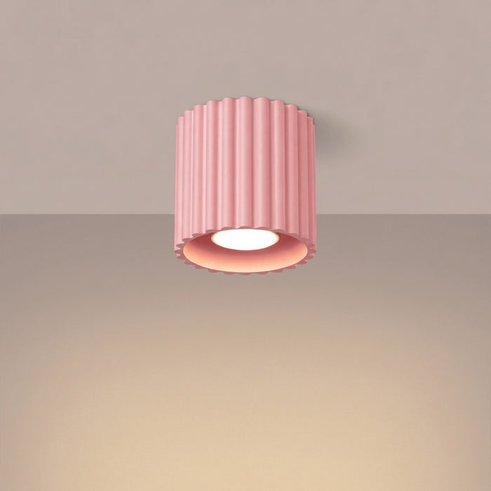 SOLLUX SL.2403 Plafón AURA 1 rosa GU10