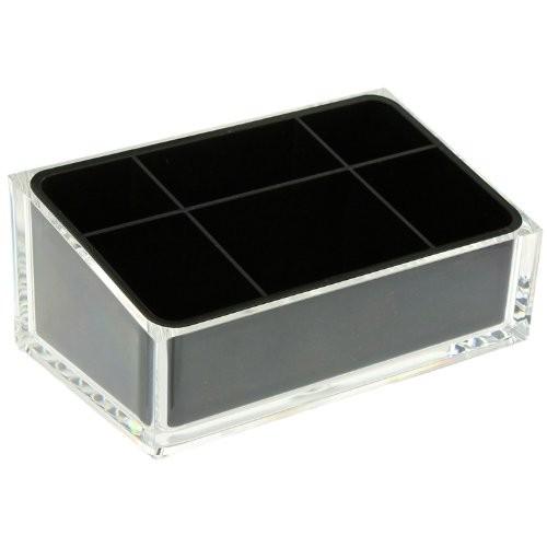 GEDY RA001400000 Rainbow Makeup Holder Black