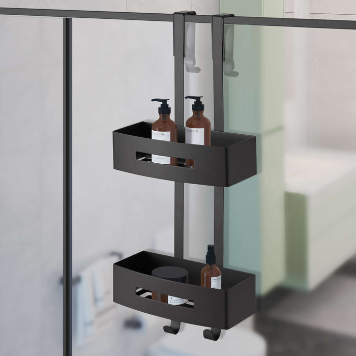 GEDY 24151400901 NERVA Sponge Holder Matte Black