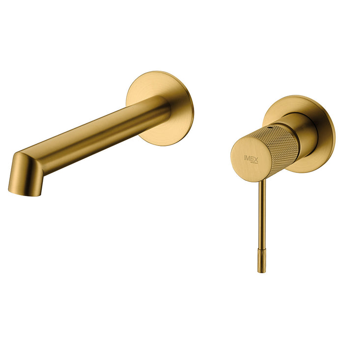 IMEX GLD038/OC LINE Brushed Gold Built-in Sink Faucet