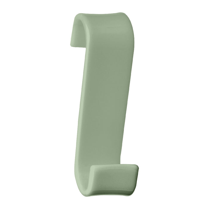 GEDY 20250700900 MERLINO Percha colgable para radiador verde mate