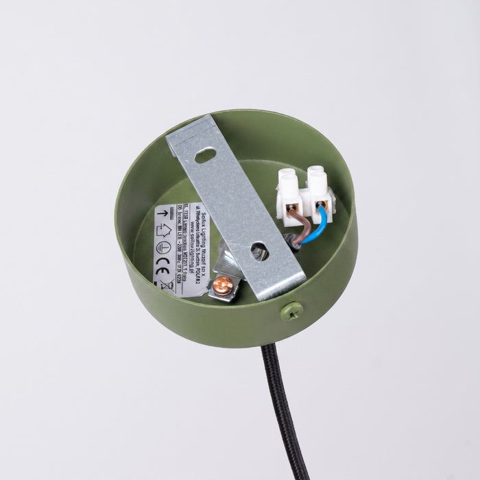 SOLLUX SL.2048 Lámpara Colgante Arche 1 Verde Oliva