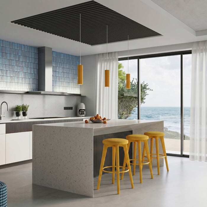 SOLLUX SL.2334 Lámpara colgante KARBON 1 amarillo