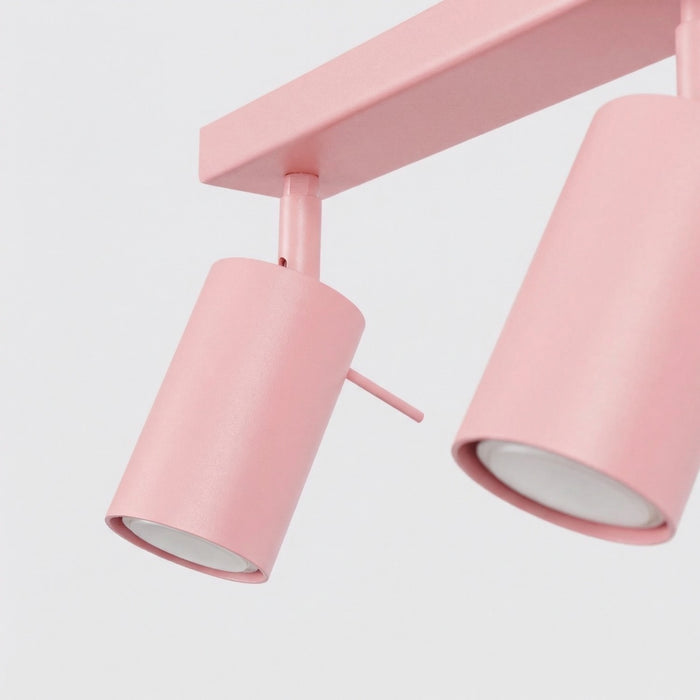 SOLLUX SL.2175 Plafón RING 4L rosa