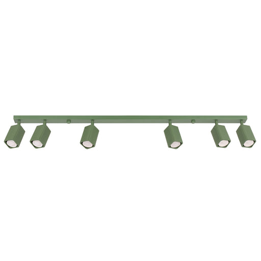 SOLLUX SL.3308 Lámpara De Techo Rayo 6L Verde Salvia