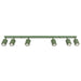 SOLLUX SL.3308 Lámpara De Techo Rayo 6L Verde Salvia