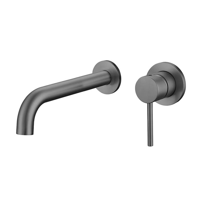 OXEN 157944 Grifo Empotrado De Lavabo Monomando Gun Metal Latón