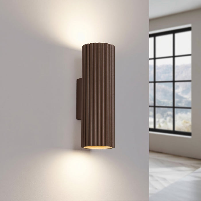 SOLLUX SL.2347 Aplique de pared KARBON 20 marrón