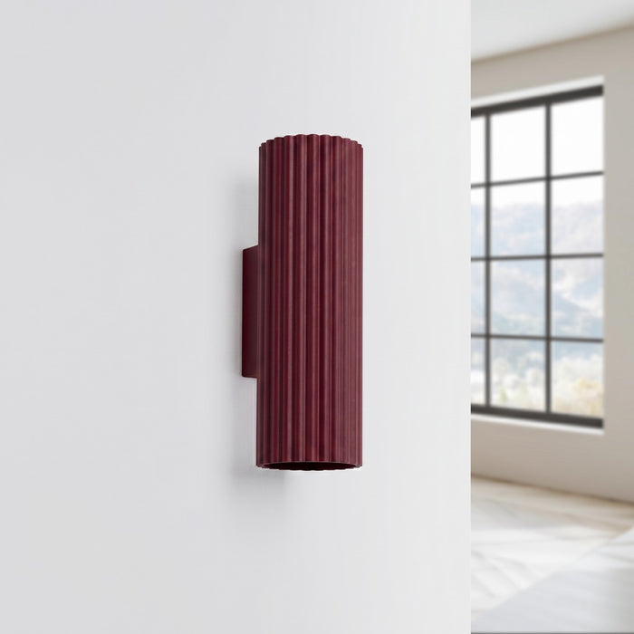 SOLLUX SL.1926 Aplique de pared KARBON 20 burdeos
