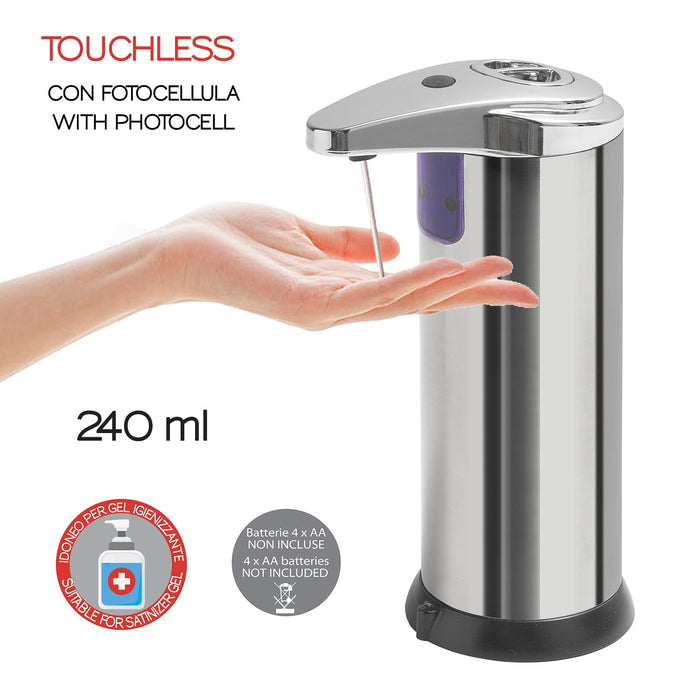 GEDY 22931300000 CHROMIS Dosificador Jabón Gel