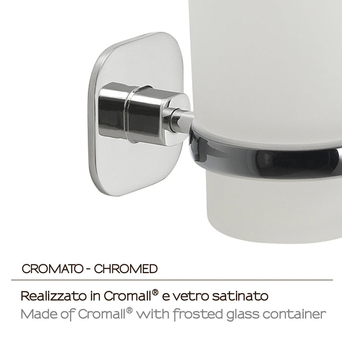 GEDY TE101300101 TEIDE Portacepillos Cromo