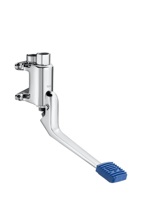 ROCA A505127900 INSTANT FOOT Grifo Temporizado de Pedal de Un Agua A Pared Accionamiento con El Pie Cromo