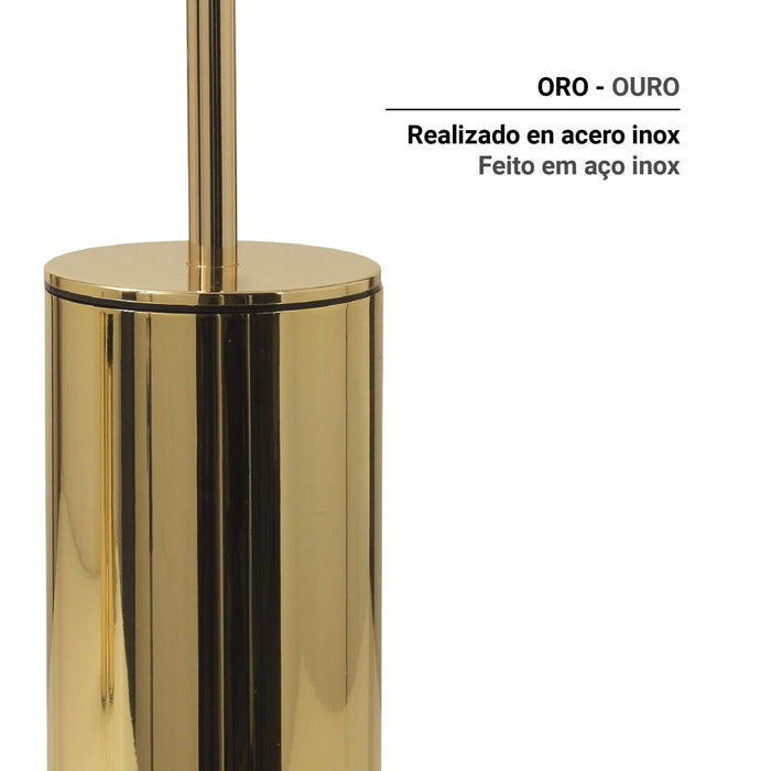 GEDY EE338700000 ELETTRA Gold Toilet Brush Holder