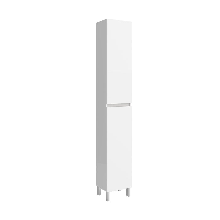 SALGAR 106305 INFINITY Armario Pie 2 Puertas Color Blanco Brillo