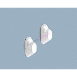 GEDY 80260200100 Two Junior White Hooks