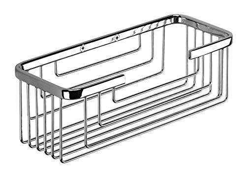 GEDY 24191300100 Angular wall-mounted gel dispenser with rods Chrome Shine