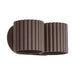 SOLLUX SL.2610 Aplique Aura 2 Marrón G9