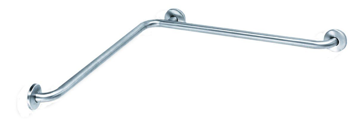 MEDICLINICS BD0700CS Barra de Ayuda Ángulo Pared-Pared Inox Satinado