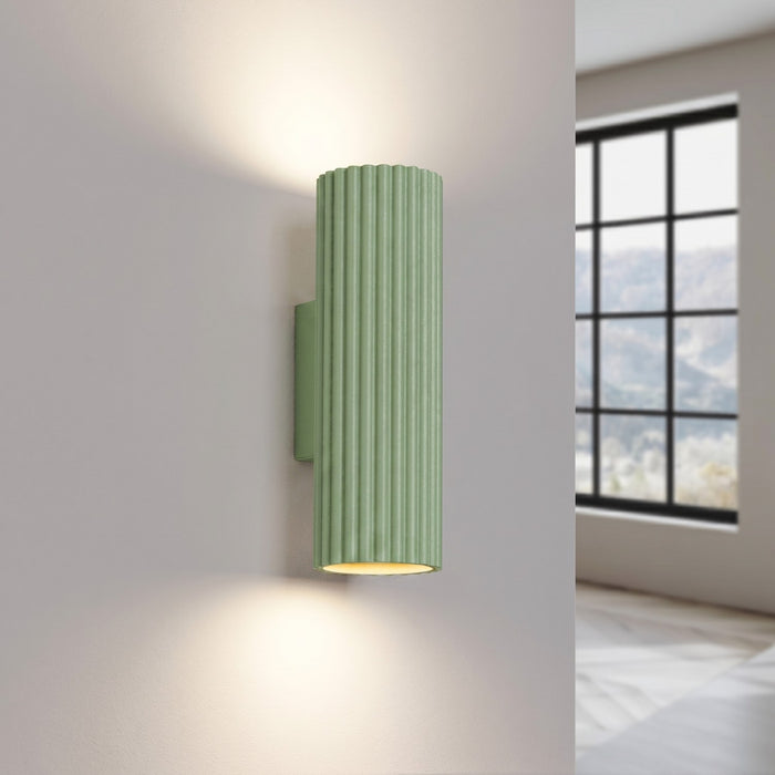 SOLLUX SL.2344 Aplique de pared KARBON 20 salvia