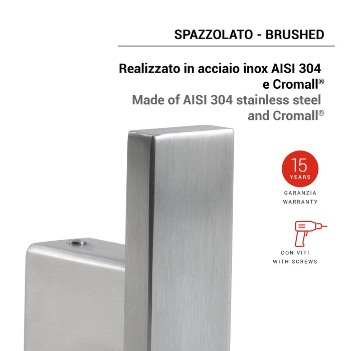 GEDY A5263800000 MAUI Brushed Hook