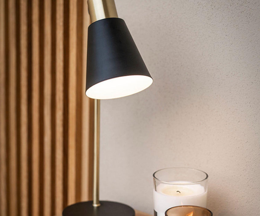 ANDREA HOUSE IL72036 Lámpara Mesa Metal Negro 22x14x45 CM