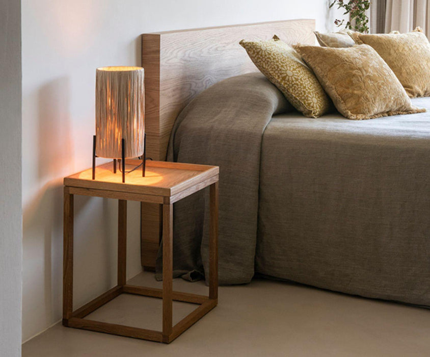 ANDREA HOUSE IL72028 Lámpara Mesita Noche Papel Ø18x38 CM